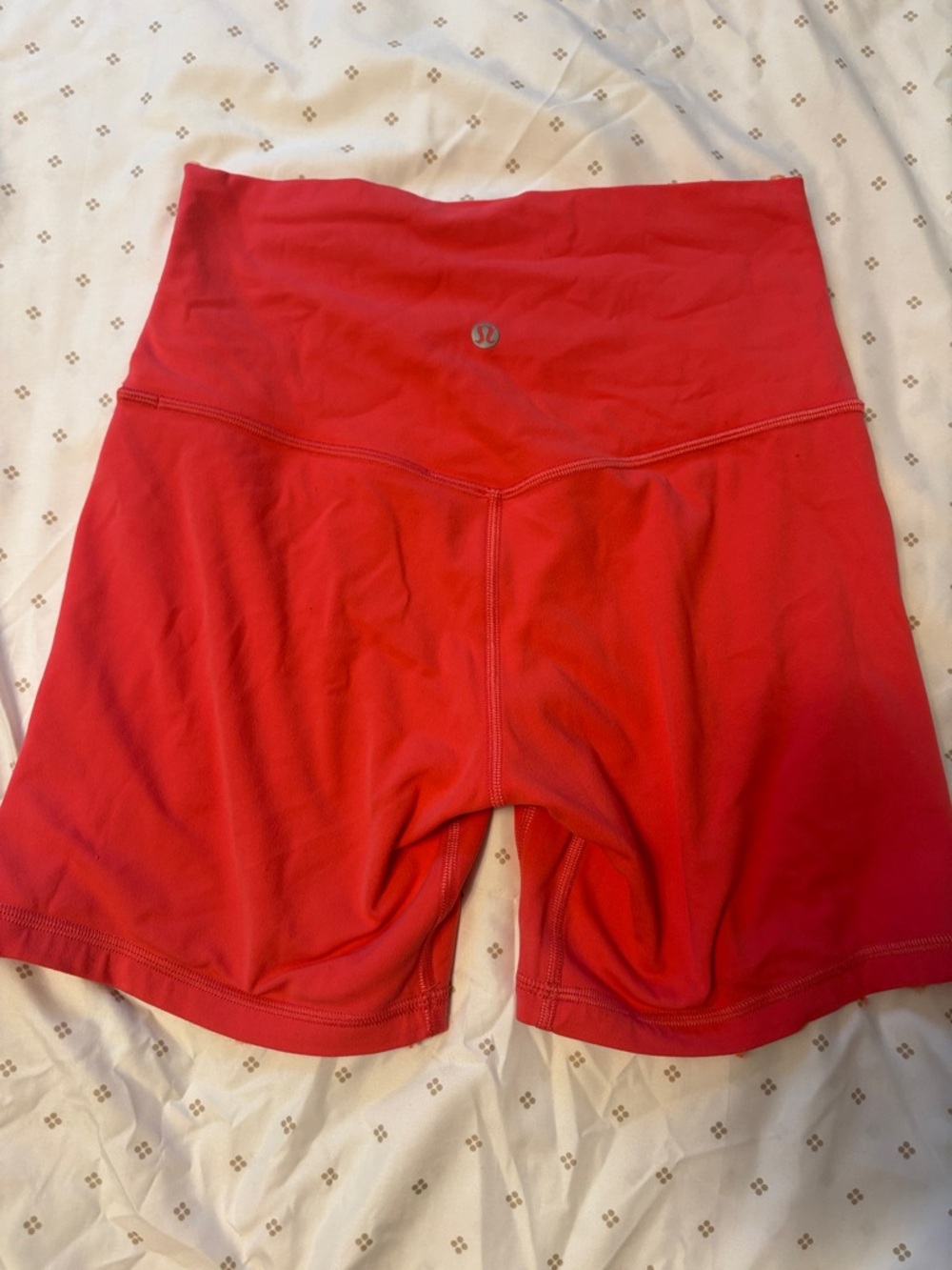 lululemon athletica red/pink Women's Bike Shorts